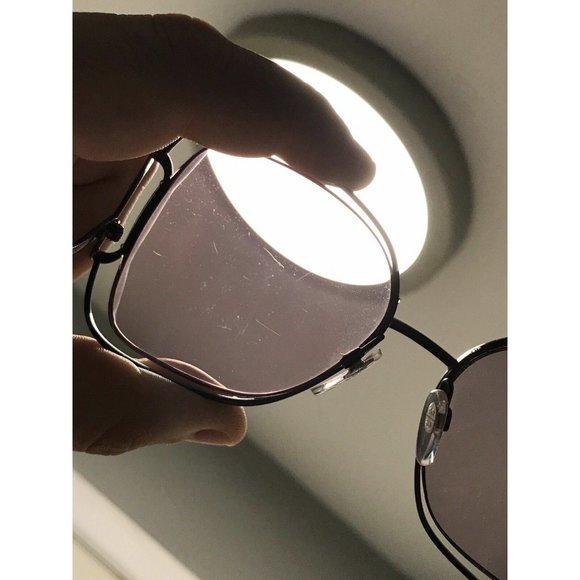 Vintage Sunglasses Luxottica Avant Garde Galaxy Floating Lens Big - Picture 9 of 12